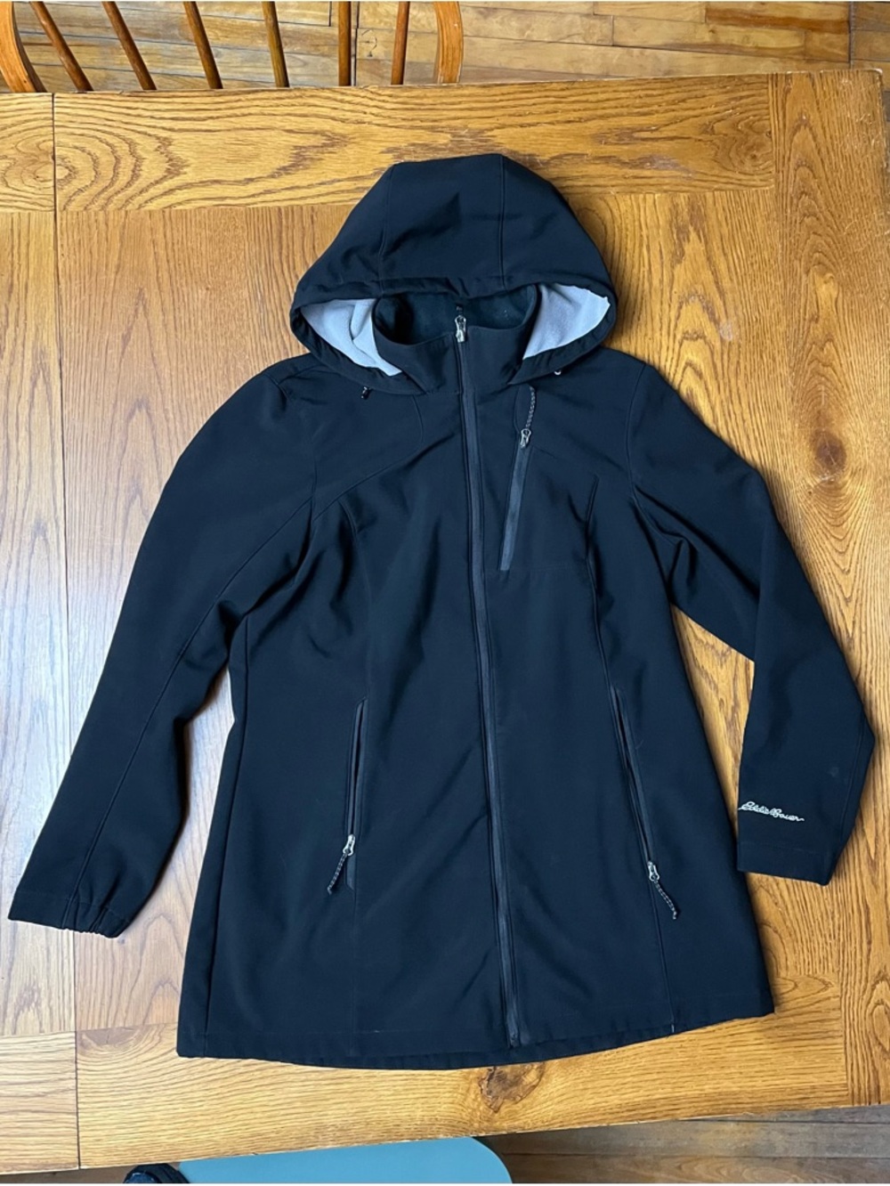 Eddie Bauer Hooded Softshell Coat jacket